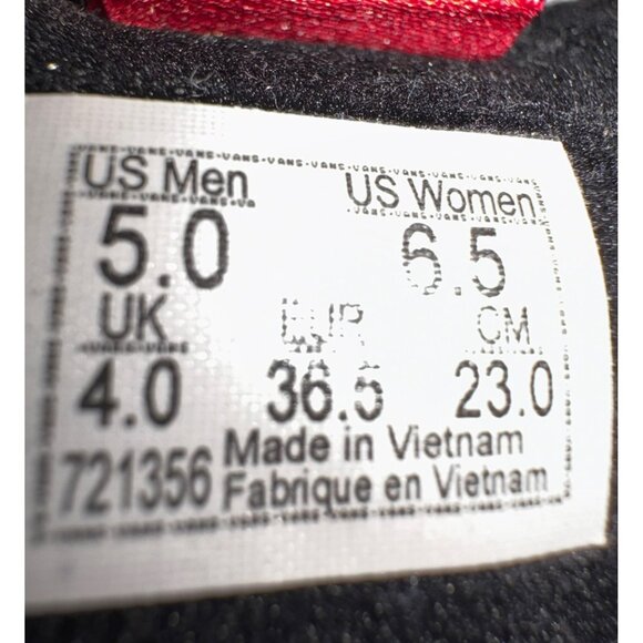 Vans Sk8-Hi Disney Sorcerer’s Apprentice Sneakers Unisex Size 5 Men/6.5 Women - Picture 8 of 8